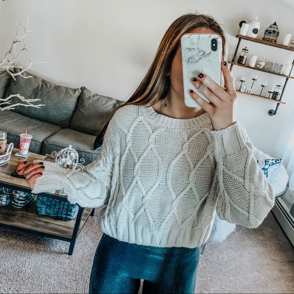 Princess Polly Cable Knit Sweater 